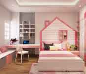 10+ Mẫu trần thạch cao phòng ngủ trẻ em đẹp cho bé trai, bé gái