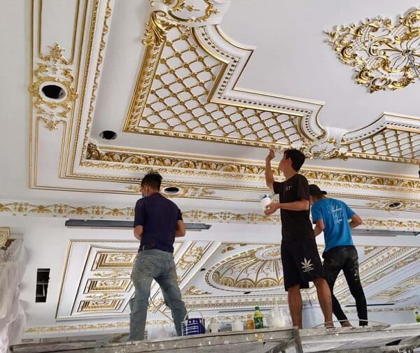Quy trình thi công chỉ trần thạch cao chuyên nghiệp