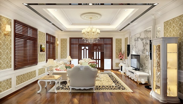 Hình 4. Mẫu thạch cao phòng khách đẹp