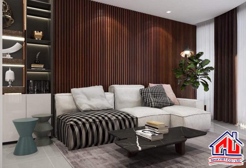 mẫu tấm nhựa ốp tường giả gỗ đẹp