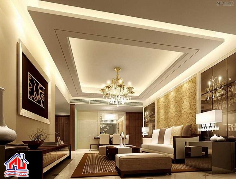 Trần thạch cao chìm