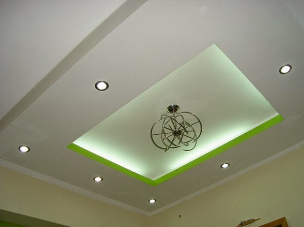 Mẫu thiết kế trần thạch cao chìm 